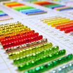 Size and shape of seed beads