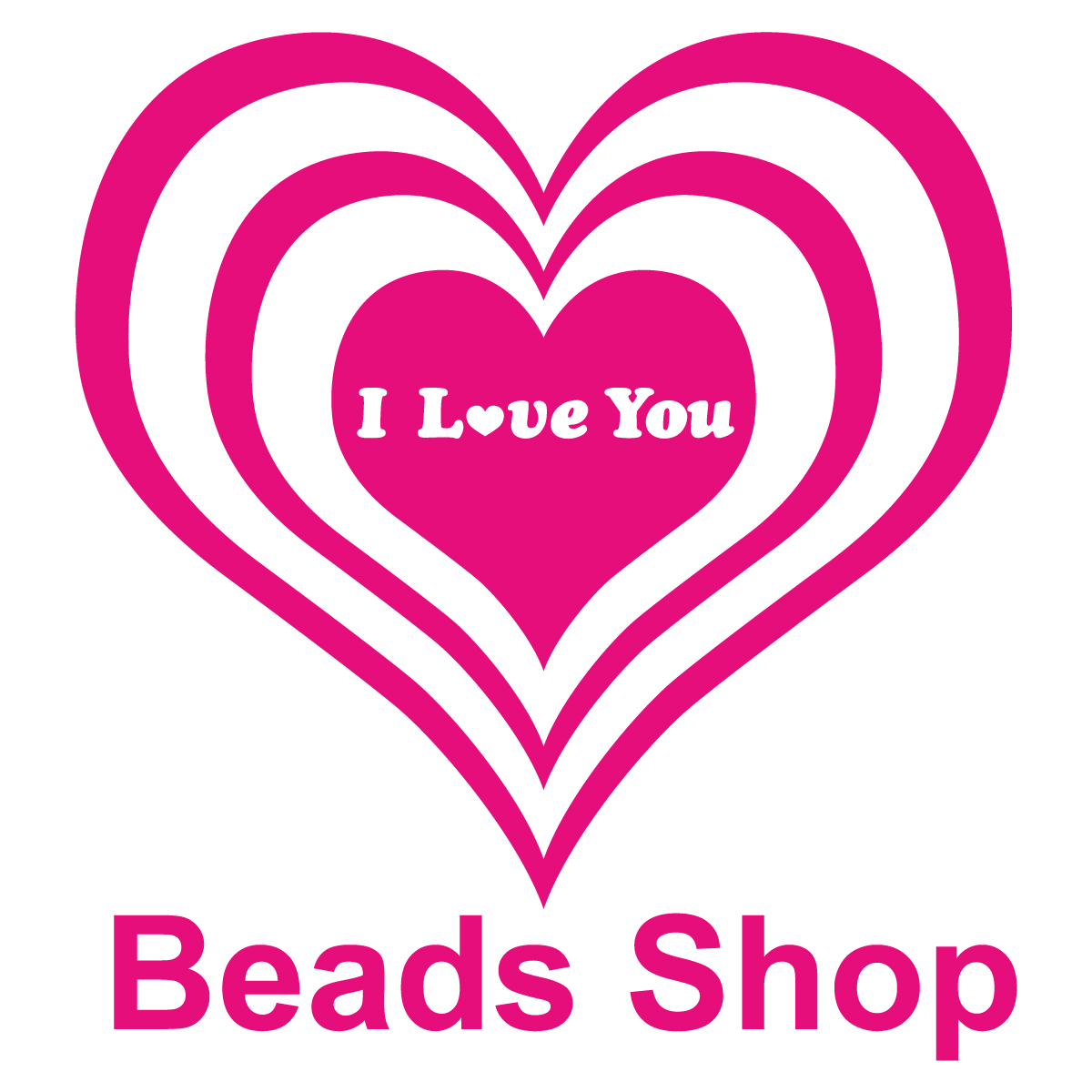 I Love You Bead